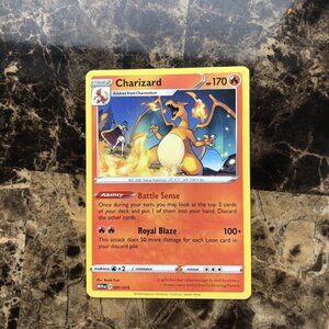 Charizard Vivid Voltage Pokémon Card Battle Sense Royal Blaze